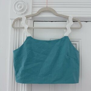 🦊 Pretty Garden Crop Tank Top